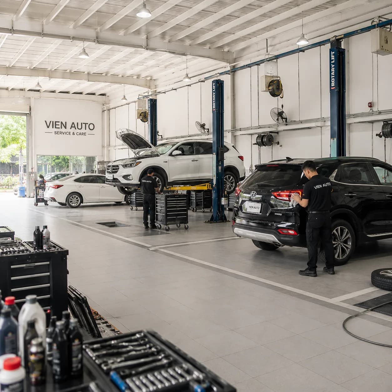 Xưởng dịch vụ VIEN AUTO 4